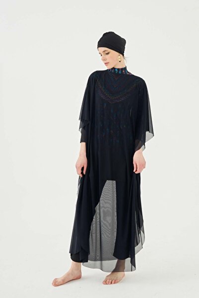 Starinci Mayo Women's Black Hijab Pareo P22/01