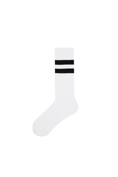 MEM SOCKS Детски чорапи до коляното на райета