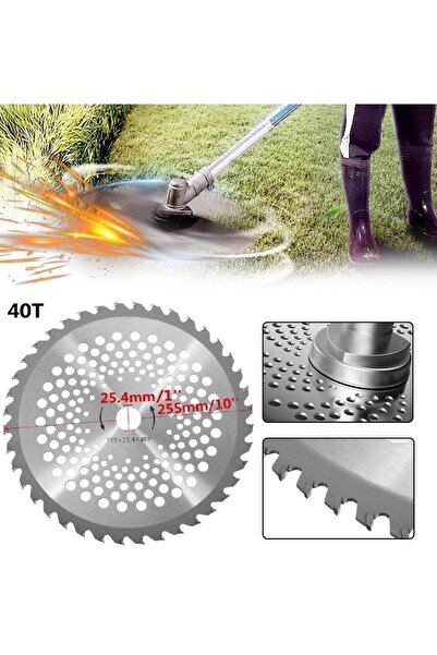 Shark Tırpan Testere Bıçak 40t Renkli