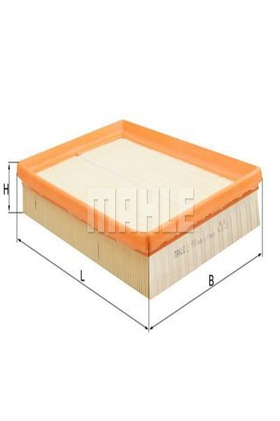 MAHLE Lx999 Air Filter Corsa C Meriva A Tigra B Diesel834157 (WA122695)