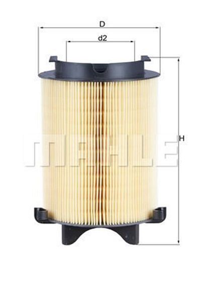 MAHLE Lx1566 Air Filter For Vw Caddy 04-15 Golf 04-14 Passat 06-15 Audi A3 04-13 1f0129620 We176136 Compatible