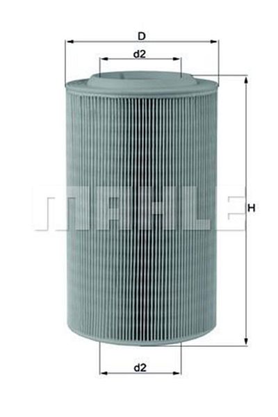 MAHLE Lx2059 Air Filter (5611) (FİAT: DUCATO 2.2JTD 2.3JTD/ PEUGEOT: BOXER 2.2HDİ 06 (WC332177)