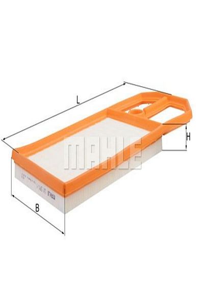MAHLE Lx571/1 Air Filter036129620f Wa793471