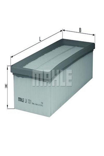 MAHLE مرحاض فلتر الهواء Lx1211236445 متوافق