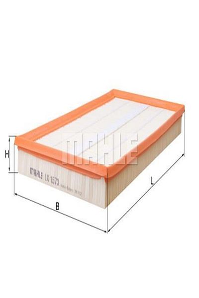 MAHLE Lx1573 Air Filter ( Mercedes Om646-651 Vıano / Vıto.109.111.115.cdi-vıano.cdi ) (WA881836)