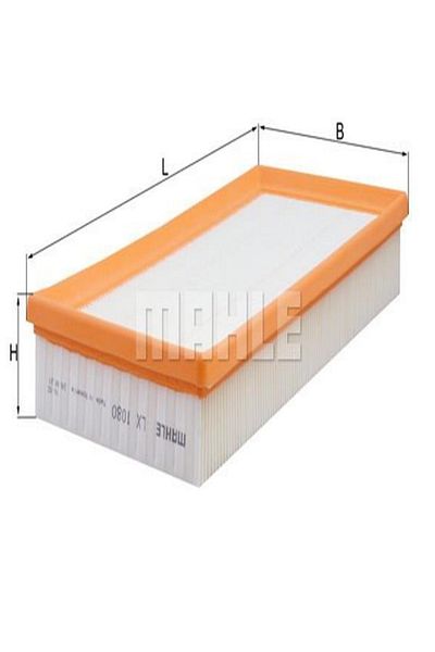 MAHLE Lx1080 Air Filter Seat Cordoba 1.2 12v 06- Fab (WA778616)
