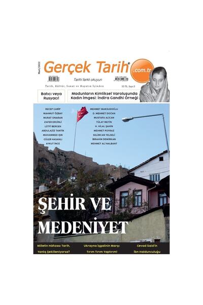 Dergi Kapında Gerçek Tarih 3.sayı Mart 2022