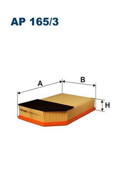 Filtron Ap165/3 Air Filter ( Volvo : Xc70 02-07/ Xc90 02- )8638600 Ap1653 (WA189387)