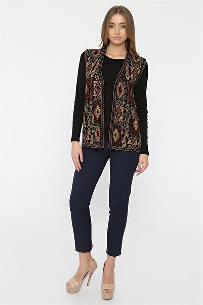 Nacar Kadın Kilim Yelek