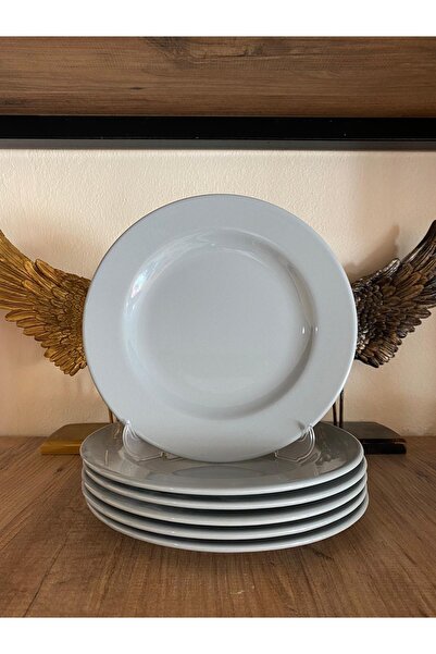 ZAGİ 6'lı Seramik Servis Tabağı 22.5 Cm