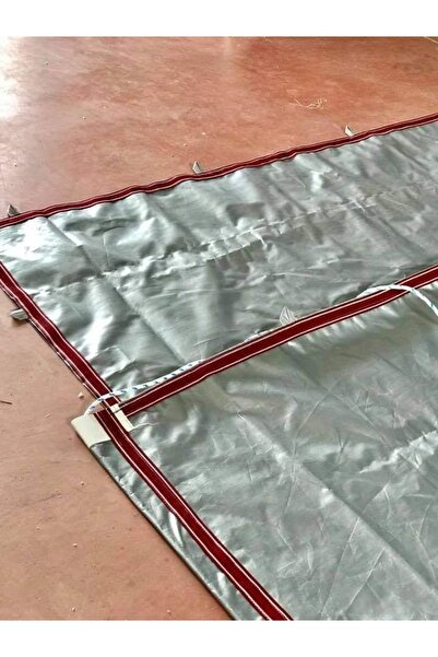 pamukkale branda 5-10 Metre Pilsa 230 Gr Kamyon Çadırı Çift Kuşaklı Lastikli