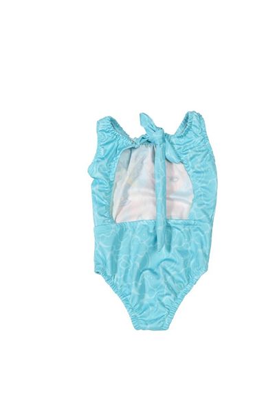 PODİUM GİYİM Set de costume de baie pentru fete, cu imprimeu Frozen, cu uscare rapidă