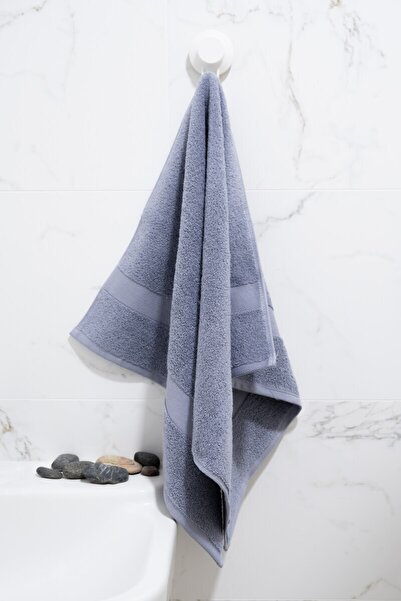 Taka Fabrics Хвиля 100% бавовна, рушник для ванної кімнати, рушник для гостей, 3 штуки, розмір 70x140 см, комплект, сірий, індиго, екрю