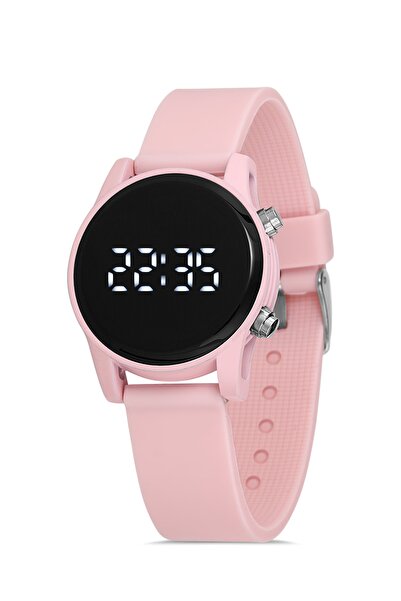 Ct C&t Powder Pink Led Young, Trend Model Small Case Women's Wristwatch