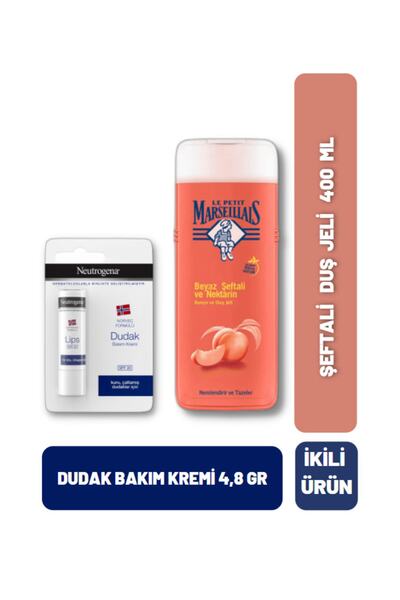 Neutrogena كريم العناية بالشفاه بعامل حماية من الشمس SPF 20 4.8 جرام + جل است...