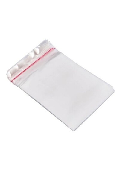 SARAY AMBALAJ Bantlı Şeffaf Poşet 10x15 Cm(1000 Adet)kendinden Yapıskanlı Jelatin