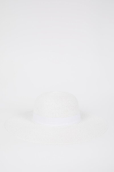 DeFacto Dámský slaměný klobouk se stuhou