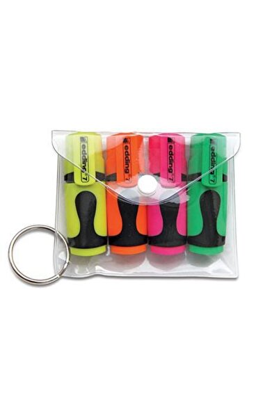 Edding Highlighter 4 Pack Neon Ed7P499