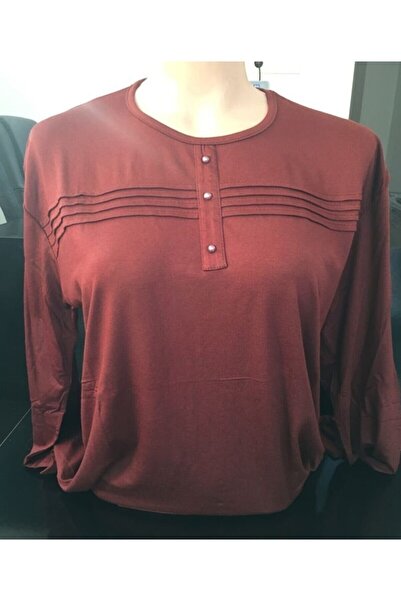 NOBLE STORE Γυναικεία Λύκρα Βαμβακερή Μπλούζα με Καρφωτό Κουμπί Ριγέ Βαμβακερ...