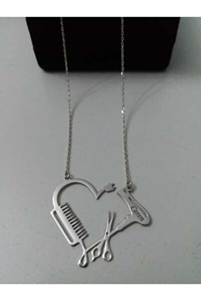 ALTINSİLVER Gümüş Kuaför Kolyesi