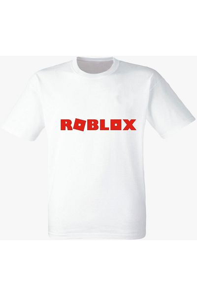 Roblox Tricou alb imprimat