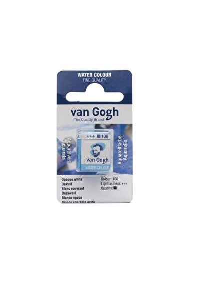 Van Gogh Profesyonel Sulu Boya Tablet Tekli No: 106 - Opaque White