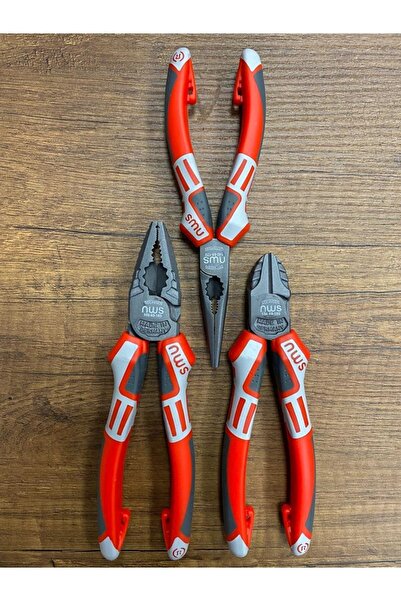 NWS 180 Mm Pense , 160 Mm Yan Keski , 170 Mm Kargaburun 3'lü Set Made In Germany