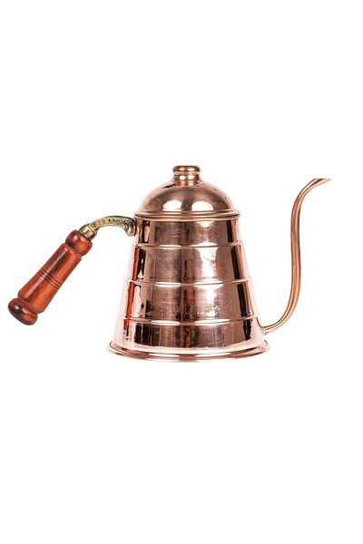 AHCAHOME Copper Teapot Herbal Tea Coffee Pot