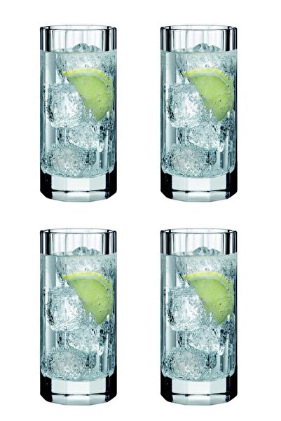 NUDE 68013 زجاج كوكتيل تشرشل للمشروبات الغازية 350 سم مكعب - 4 قطع