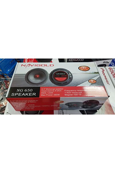 Navigold 16 Cm 360 W 120 Rms Kurşun Göbek Midrange