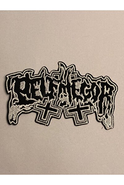 StüdyoÜmitTişört شعار Belphegor - 2 - رقعة من الحلقات والجينز (10 × 6 سم)