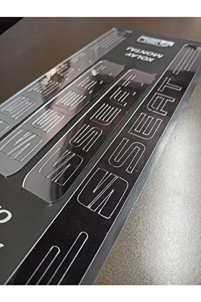 Lazer Store Seat Toledo Uyumlu Kapı Eşiği 4'lü Set Ön Arka