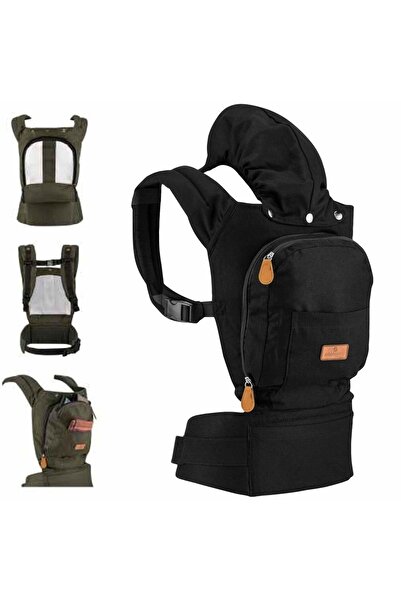 Elele Life Ergoair Ergonomik Kanguru Siyah