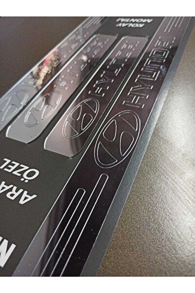 Lazer Store Hyundai Excel Uyumlu Kapı Eşiği 4'lü Set Ön Arka