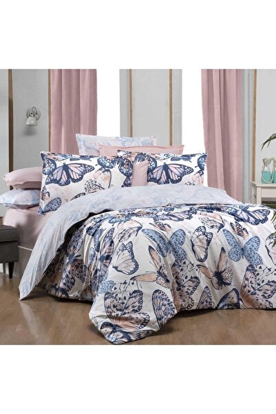 Sarev Clipper V1 Fancy Poplin Nevresim Takımı Çift Kişilik