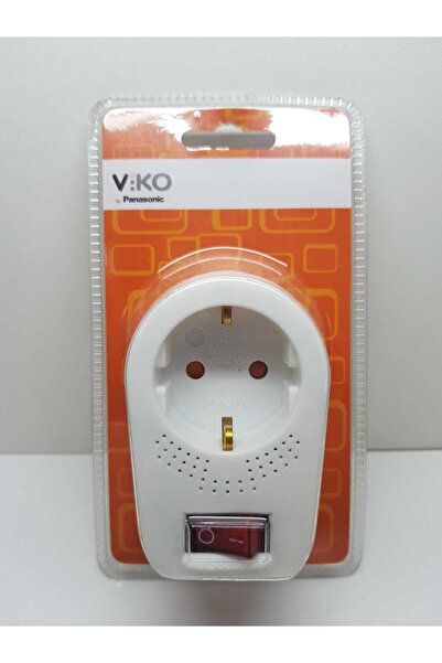 VİKO Tekli Anahtarlı Topraklı Fiş/priz