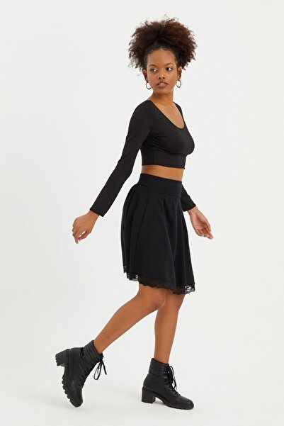 Quincey Lace Detail Skirt