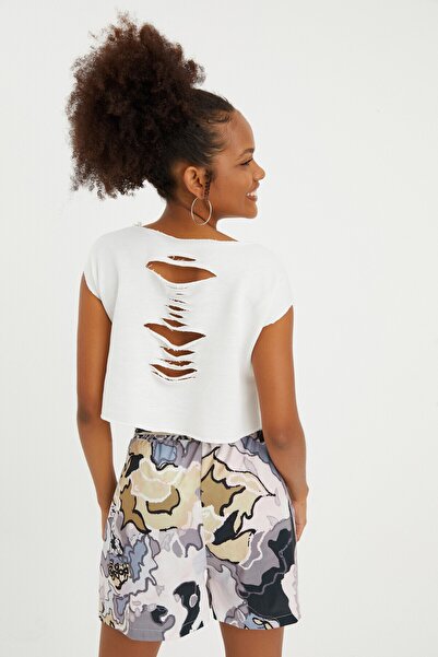 Quincey Μπλούζα με λεπτομέρεια μπροστά πίσω