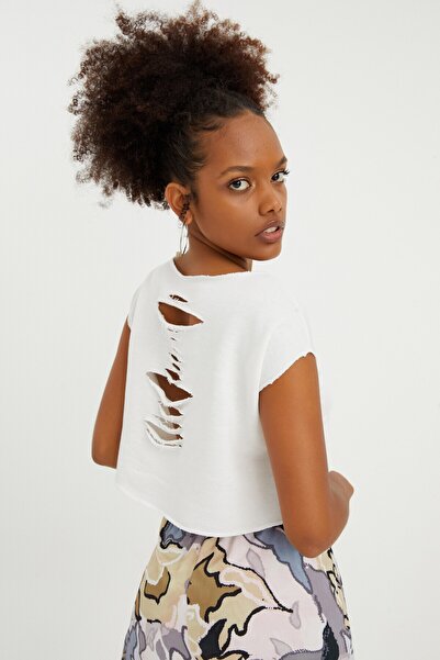 Quincey Μπλούζα με λεπτομέρεια μπροστά πίσω