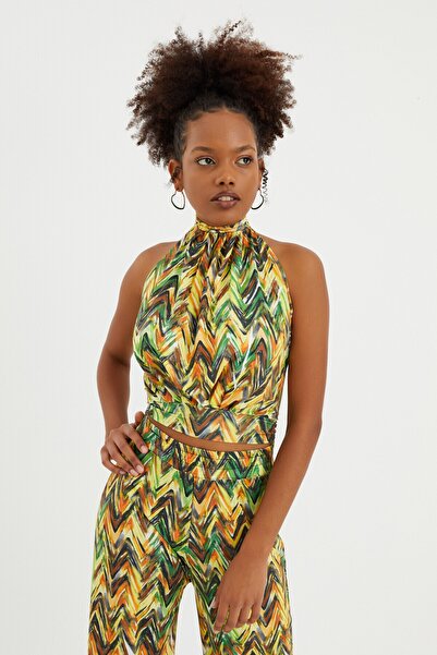 Quincey Блуза, що зав'язується на шиї