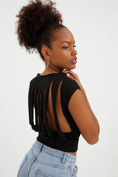 Quincey Back Detail Blouse