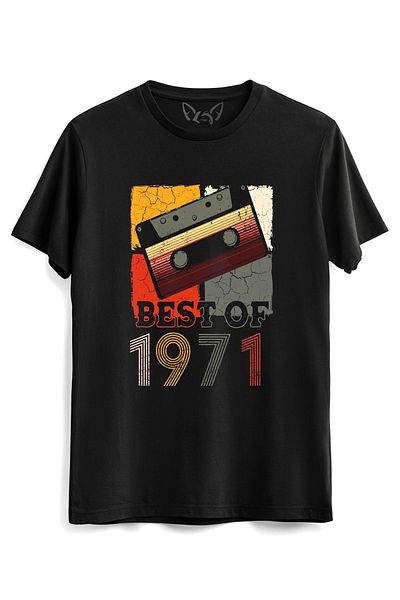 Alfa Tshirt Vintage 1971 Το καλύτερο μαύρο μπλουζάκι