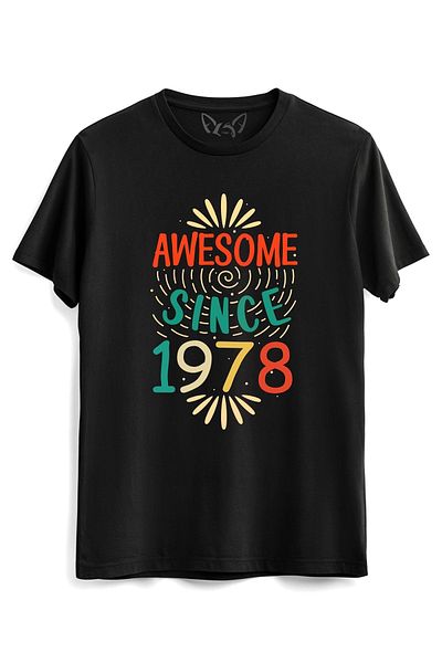 Alfa Tshirt Vintage 1978 Awesome Black T-shirt