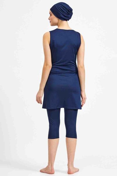 ROZAMAY Women's Half Closed Swimsuit Sleeveless Style For Today 0954