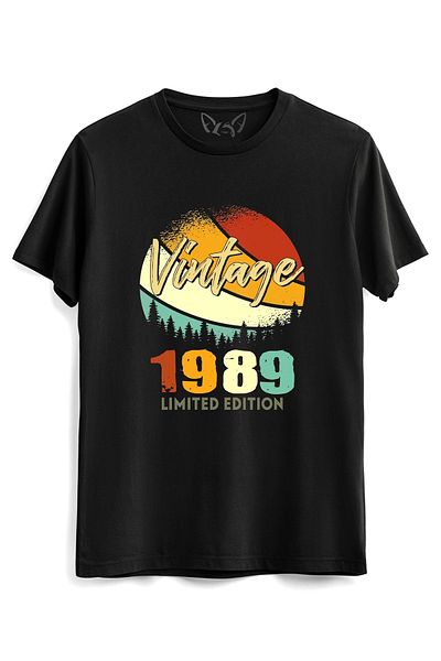 Alfa Tshirt Vintage 1989 Retro Black T-shirt