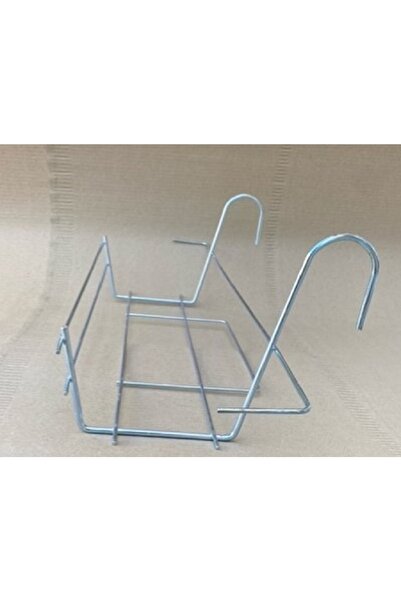 RENK YAPI RÜYASI Büyük Boyfransız Balkon Için Saksı+saksı Askısı Plastik Dayanıklı Saksı Demir Askı No:3