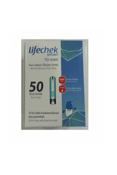 lifechek Smart Td-4360 Kan Şekeri Ölçüm Stribi - 50 Strip