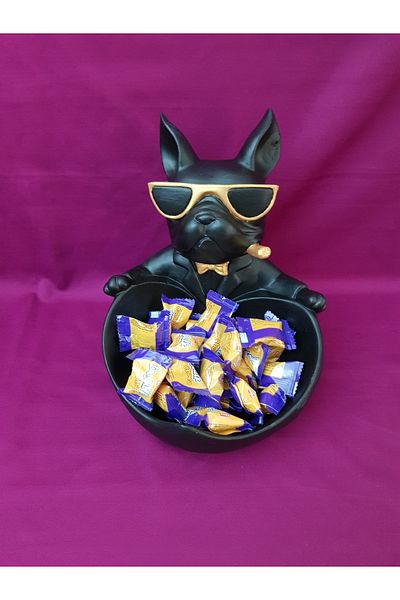 Arose Bulldog Dog Presentation Holder