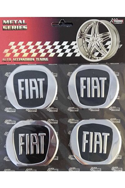 OEM Fiat Alüminyum Yapıştırma Jant Göbeği 4 Lü 60mm