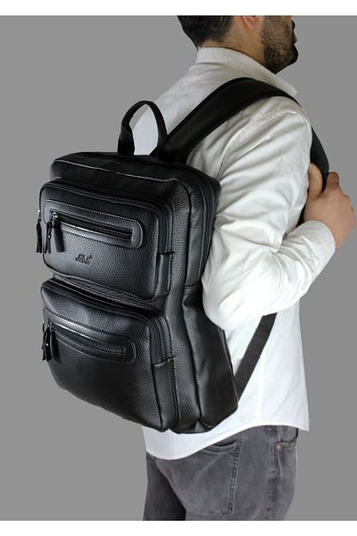 Çanta Sepetim Unisex Faux Leather Laptop Briefcase
